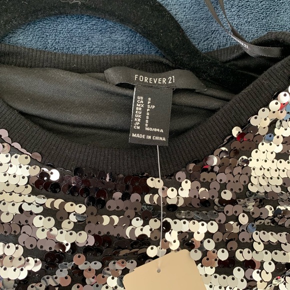 Sequined shirt , bling bling - Picture 2 of 2